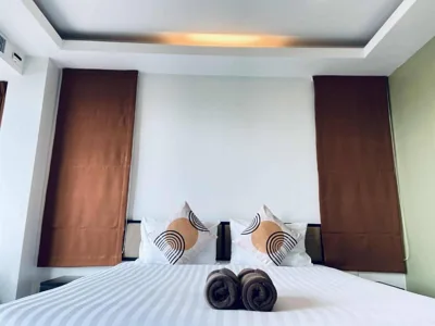 Chambre Double Deluxe avec vue sur la mer — Sunset Bay View Phuket